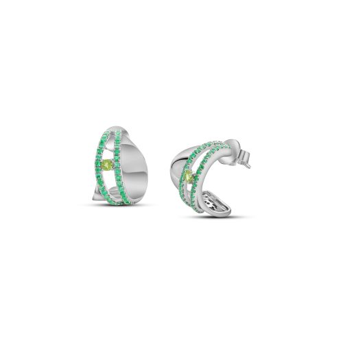 Emerald Eye Earrings