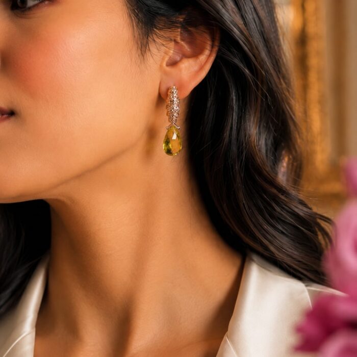 Palm Drop Earrings