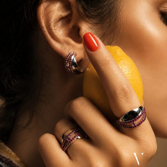 Ruby Earrings