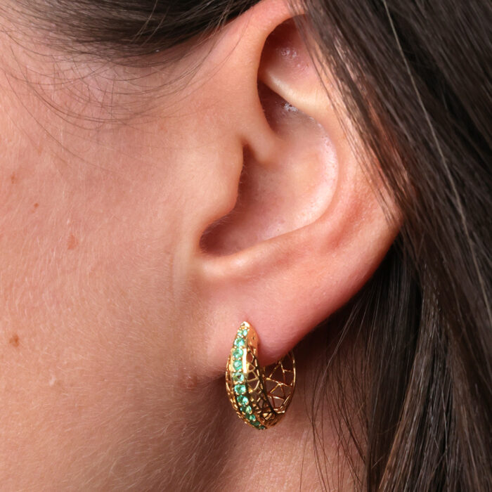 Classic Emerald Earrings