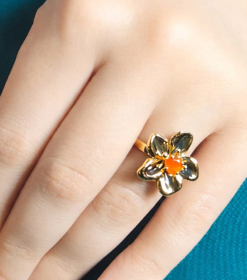 Signature Carnelian Ring