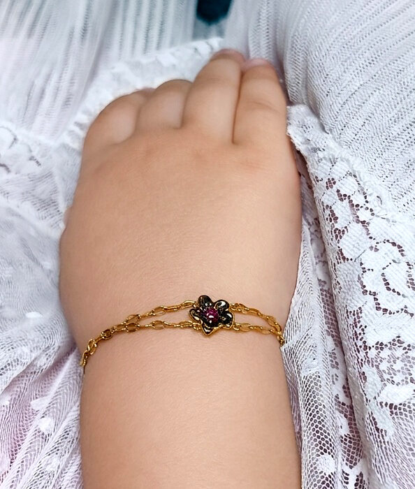 Baby Pink Tourmaline Bracelet