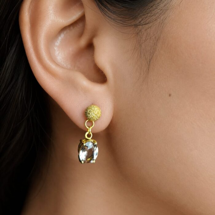 Classic Morganite Drop Earrings